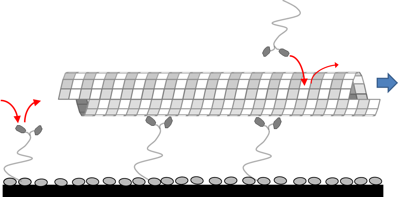 Schematic of the self-assembling track system.