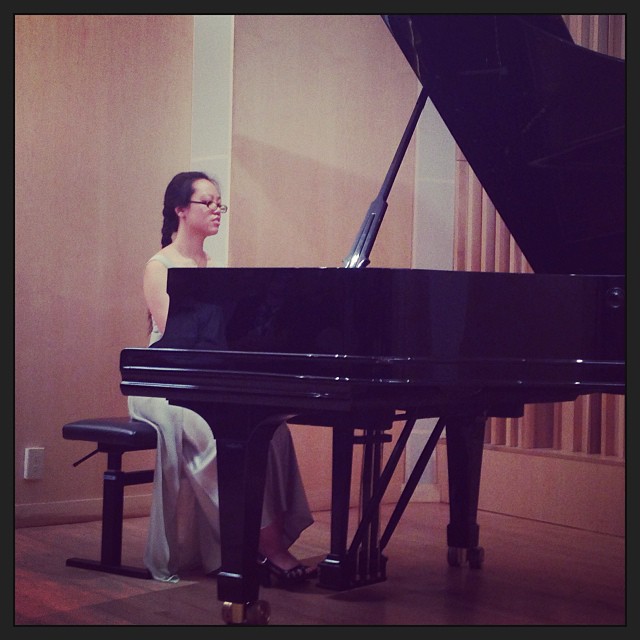 Recital at Klavierhaus in New York City.